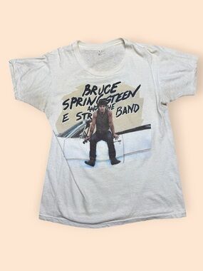 Vintage Bruce Springsteen 1984 Born In The USA T Shirt Large Vtg 80s The Boss